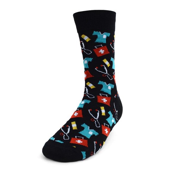 Finery Mens Wear Other - Men's Doctor/Nurse Novelty Socks